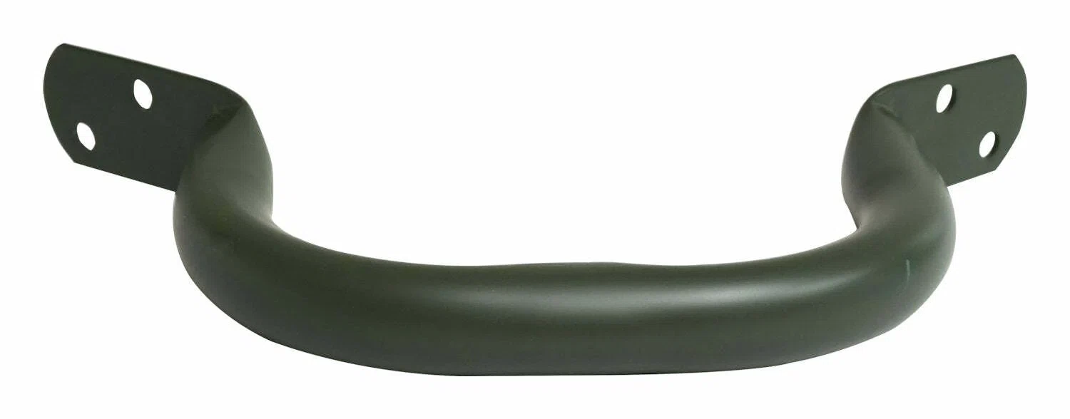 Vintage - Steel Olive Corner Panel Handle - A2389